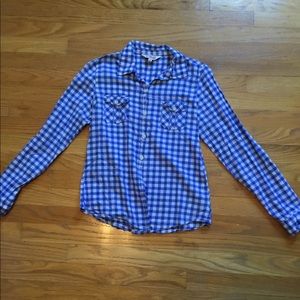 blue flannel! nice condition